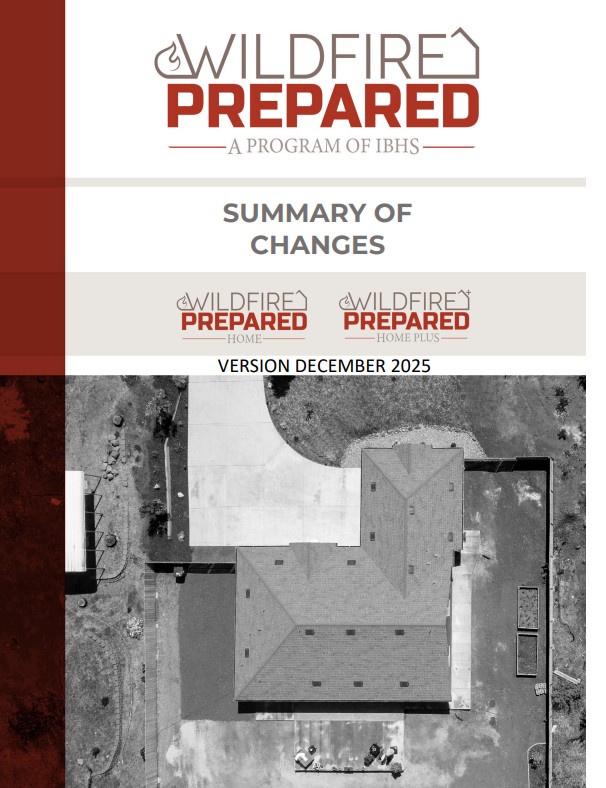 home standard summary changes